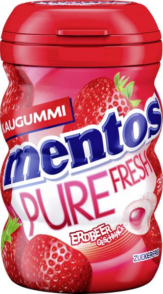 Mentos Kaugummi Pure Fresh Erdbeere