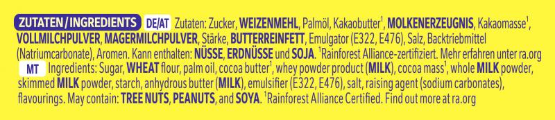 Nestlé Nesquik Wafer Milk Waffelschnitte