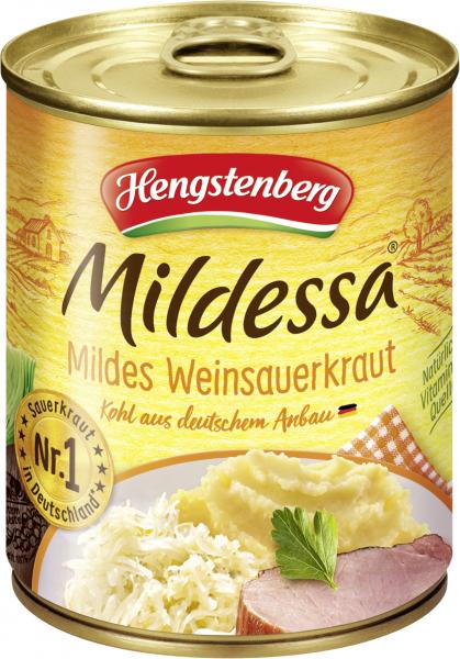 Hengstenberg Mildessa Weinsauerkraut mild