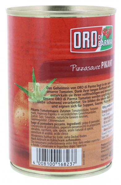 Oro di Parma Pizzasauce pikant online kaufen bei myTime.de