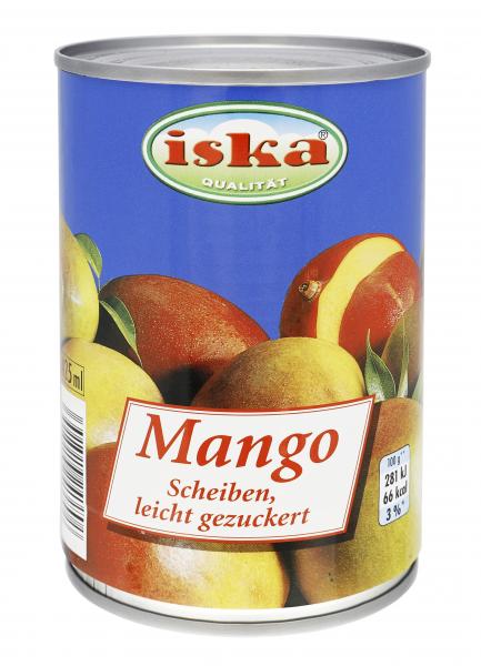 Iska Mango in Scheiben leicht gezuckert