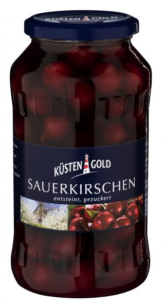 Küstengold Sauerkirschen entsteint gezuckert