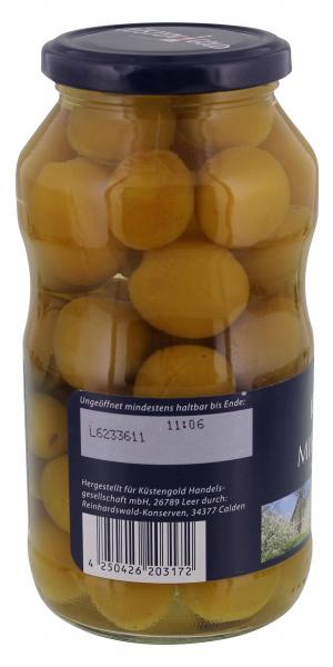 Küstengold Mirabellen mit Stein gezuckert