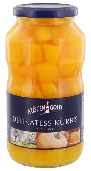 Küstengold Delikatess Kürbis süß-sauer