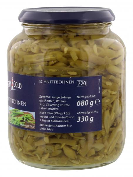 Küstengold Schnittbohnen