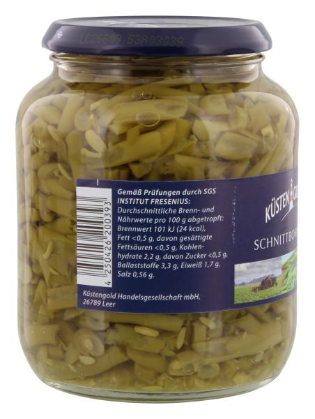 Küstengold Schnittbohnen