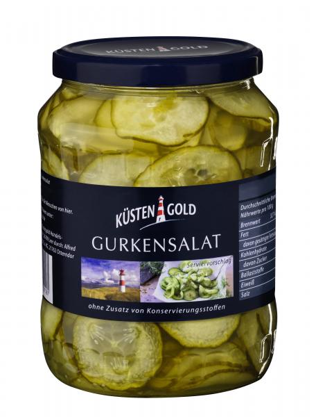 Küstengold Gurkensalat