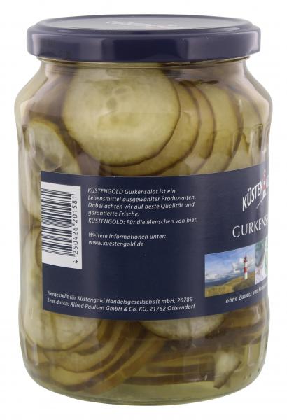 Küstengold Gurkensalat