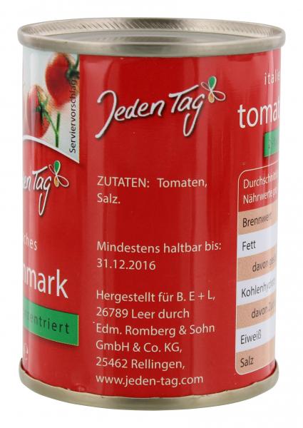 Jeden Tag Italienisches Tomatenmark 2-fach konzentriert
