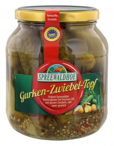 Spreewaldhof Gurken-Zwiebel-Topf