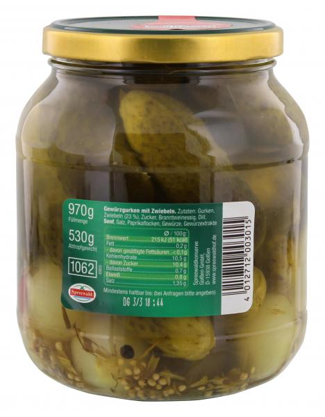 Spreewaldhof Gurken-Zwiebel-Topf