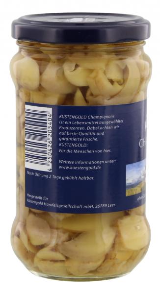 Küstengold Champignons in Scheiben 2. Wahl