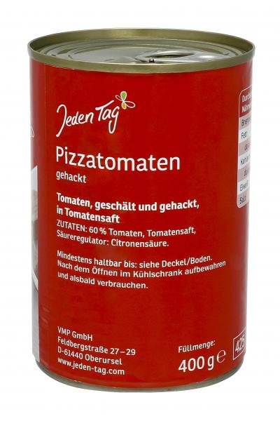 Jeden Tag Pizzatomaten gehackt