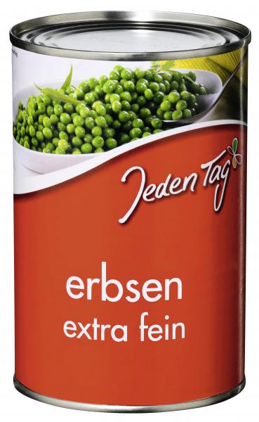 Jeden Tag Erbsen extra fein