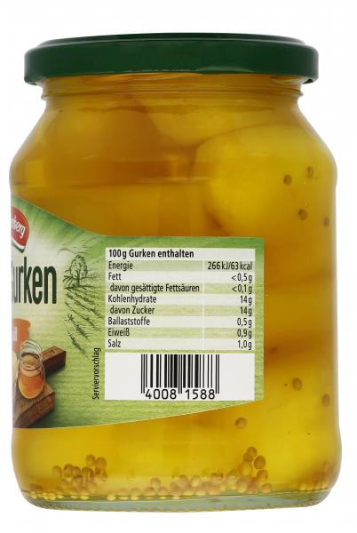 Hengstenberg Honig-Gurken mild-süß