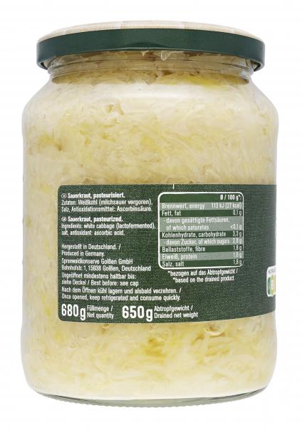 Spreewaldhof Sauerkraut