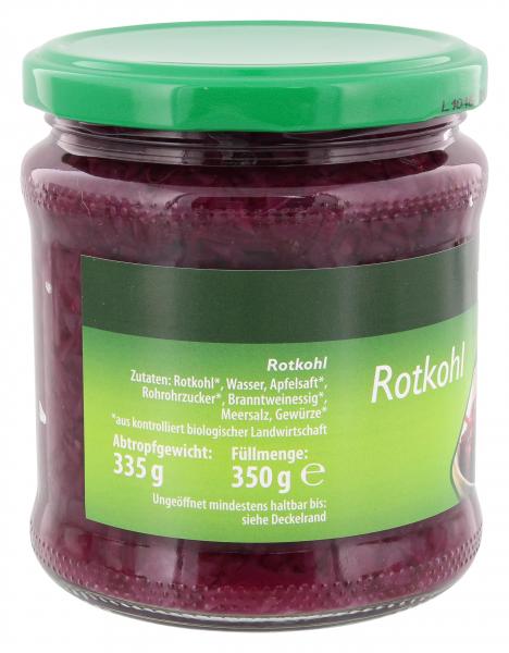 NaturWert Bio Rotkohl