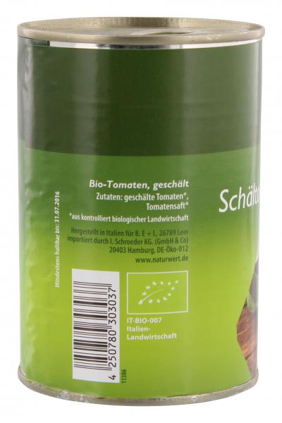 NaturWert Bio Schältomaten