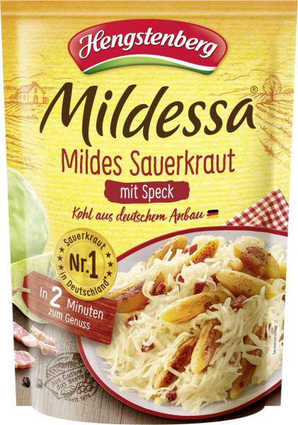 Hengstenberg Mildessa Sauerkraut mit Speck mild
