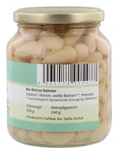 Campo Verde Demeter Weiße Bohnen