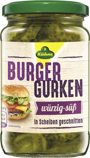 Kühne Burger Gurken würzig-süß