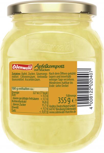 Odenwald Apfelkompott mit Stücken