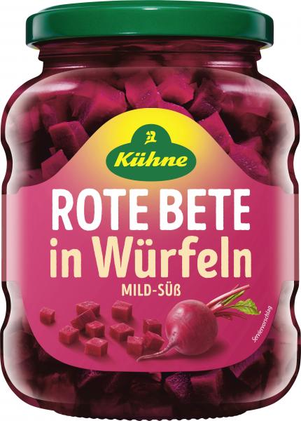 Kühne Rote Bete in Würfeln