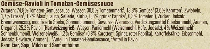 Maggi Gemüse Ravioli ohne Fleisch