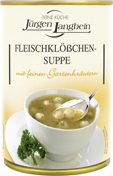 Jürgen Langbein Fleischklößchen-Suppe