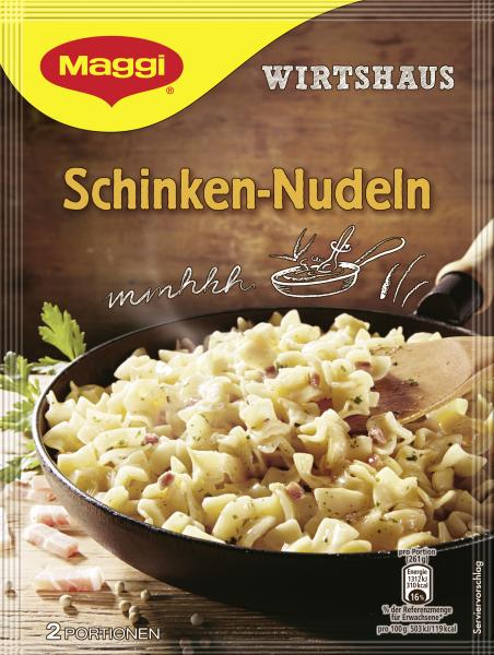 Maggi Wirtshaus Schinken-Nudeln