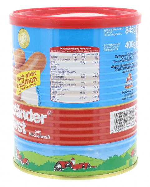 Metten Dicke Sauerländer Bockwurst