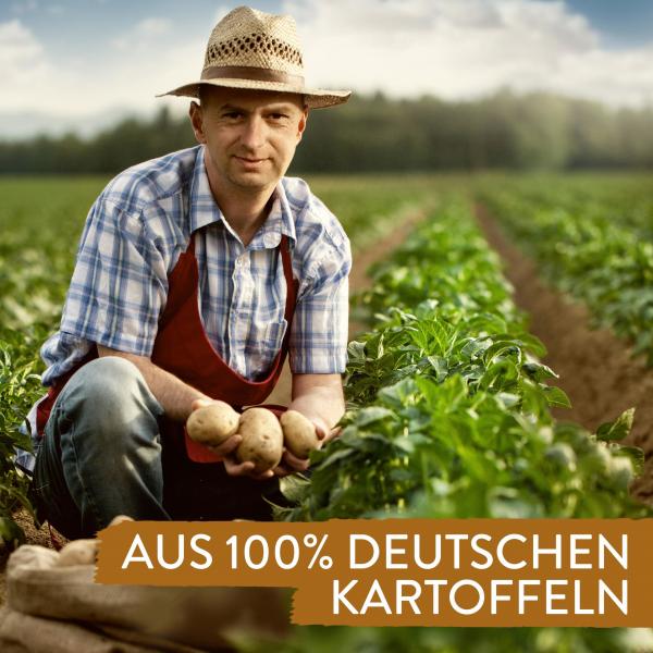 Pfanni Kartoffel Snack mit Röstzwiebeln & Croûtons