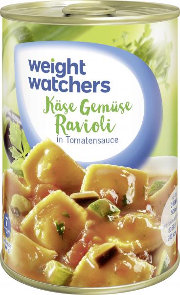 Weight Watchers Käse Gemüse Ravioli
