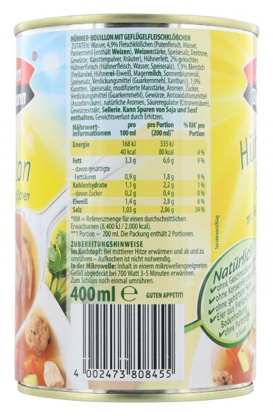 Sonnen Bassermann Hühner-Bouillon