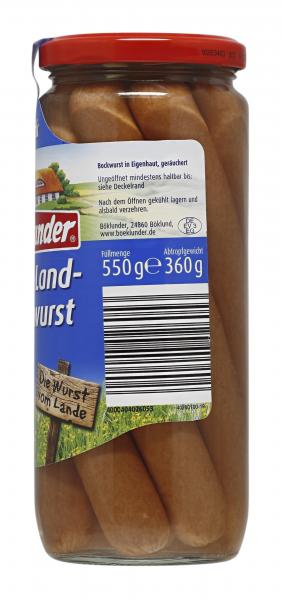 Böklunder Echte Land-Bockwurst