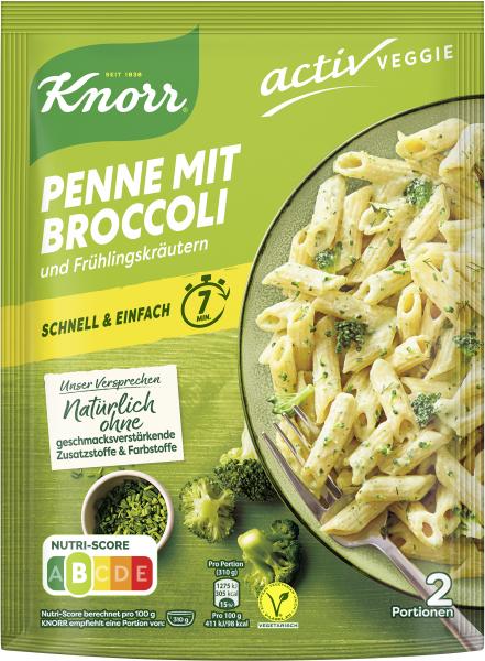 Knorr Activ Veggie Penne mit Broccoli