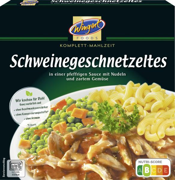 Wingert Foods Schweinegeschnetzeltes in Pfeffersauce