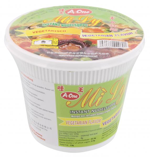 A-One Mì Ly Instant Nudelsuppe vegetarisch