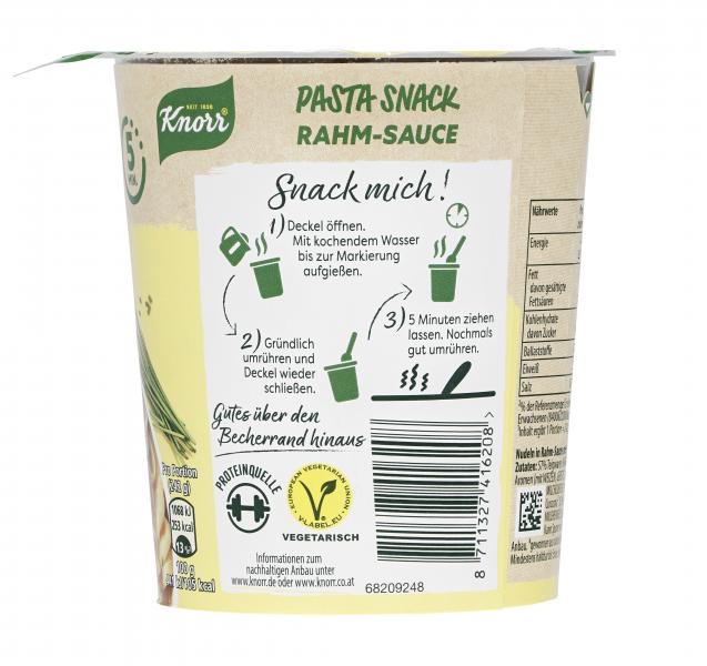 Knorr Pasta Snack Rahm-Sauce