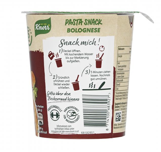 Knorr Pasta Snack Bolognese