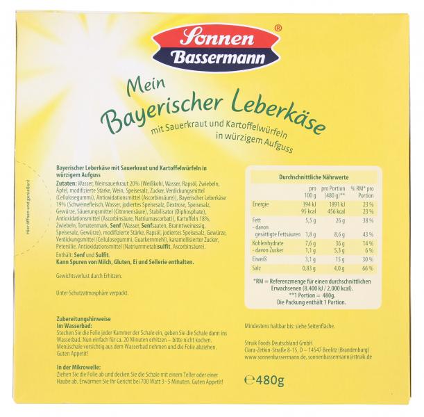 Sonnen Bassermann Bayerischer Leberkäse