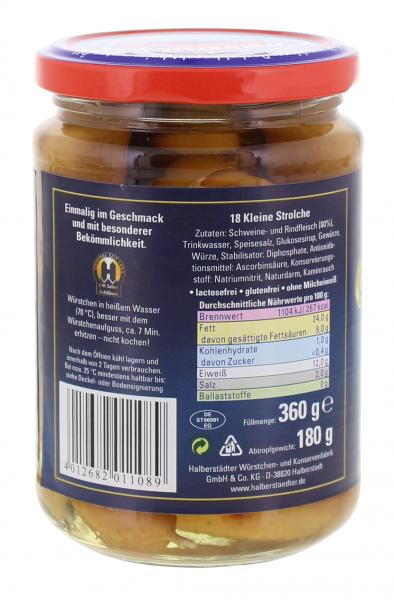 Halberstädter Kaminrauch Würstchen kleine Strolche 