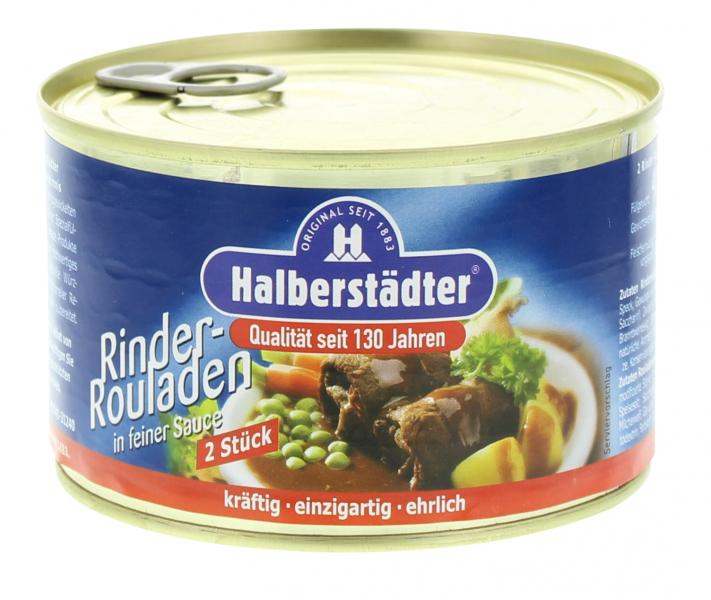 Halberstädter Rinder-Rouladen in Sauce 