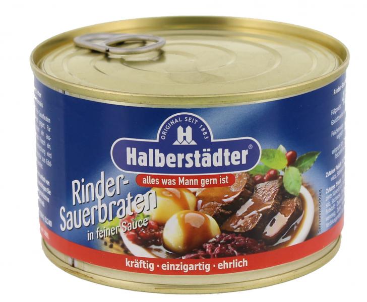 Halberstädter Rinder-Sauerbraten in Sauce