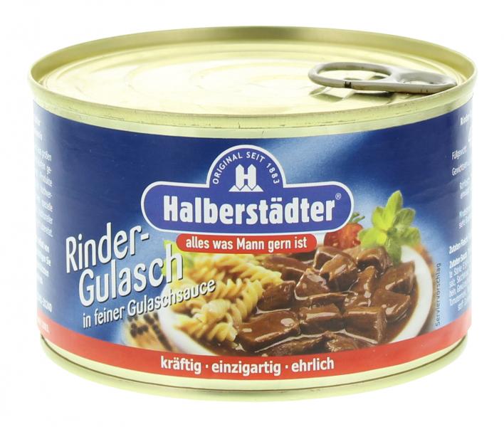 Halberstädter Rinder-Gulasch in Gulaschsauce 