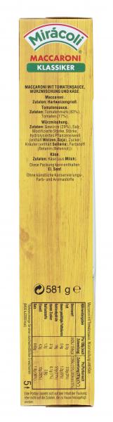 Mirácoli Maccaroni mit Tomatensauce