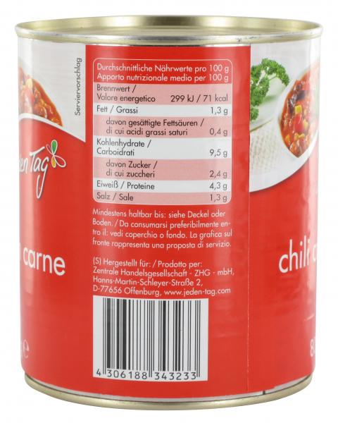 Jeden Tag Chili con Carne