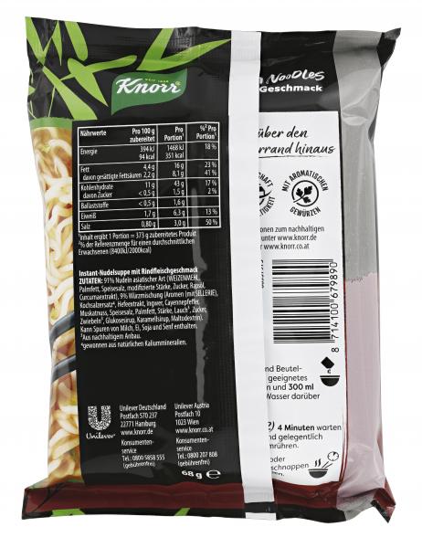 Knorr Asia Noodles Rind