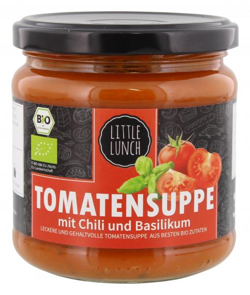 Little Lunch Tomatensuppe mit Chili und Basilikum