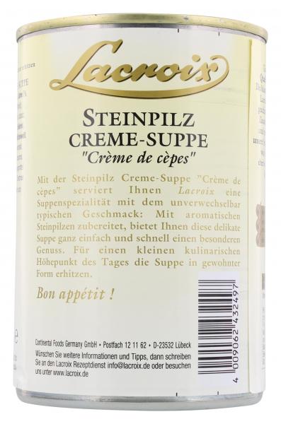 Lacroix Steinpilz Creme-Suppe Crème de cèpes